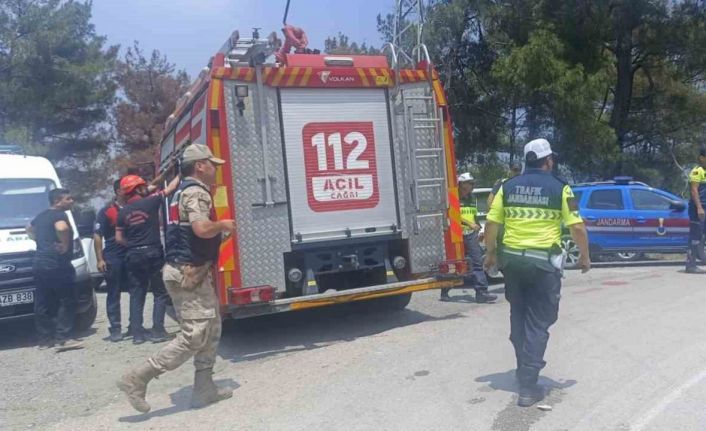 Uçurumdan yuvarlanan motosikletli hayatını kaybetti