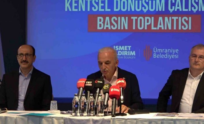 Ümraniye Belediye Başkanı İsmet Yıldırım’dan kentsel dönüşüm mesajı: "Önce insan"
