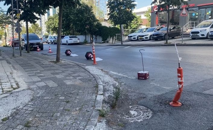 Ümraniye’de silahlı yaralama kamerada