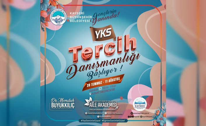 Üniversite adayları için ücretsiz YKS danışmanlığı