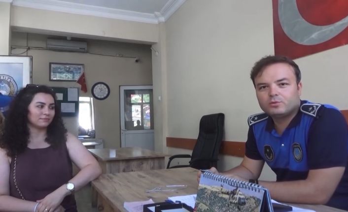 Unutulan pırlanta dolu çantayı sahibine teslim ettiler