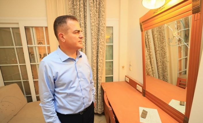 Vali Akbıyık, 15 Temmuz direnişinin sembol noktasında incelemelerde bulundu