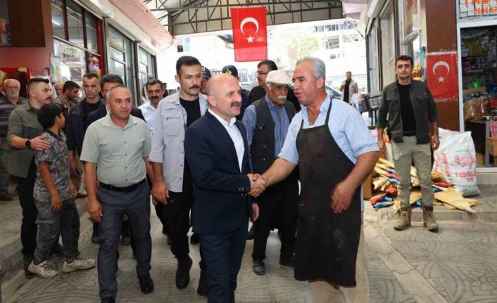 Vali Osman Varol, Besni esnafını ziyaret etti