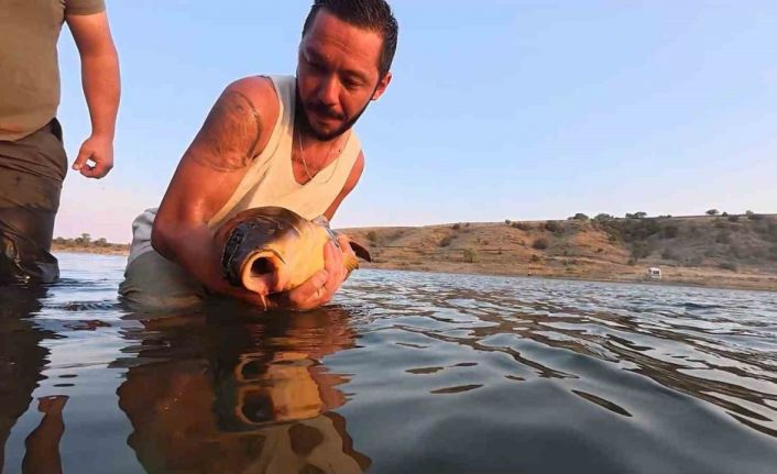 Yakaladıkları balıkları gelecek nesiller için serbest bırakıyorlar
