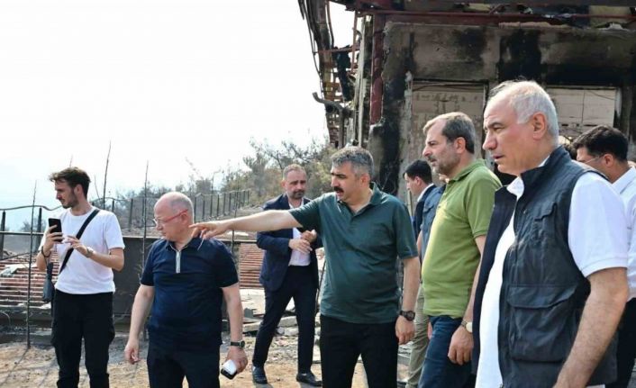 Yangın felaketine ’yıldırım’ müdahale