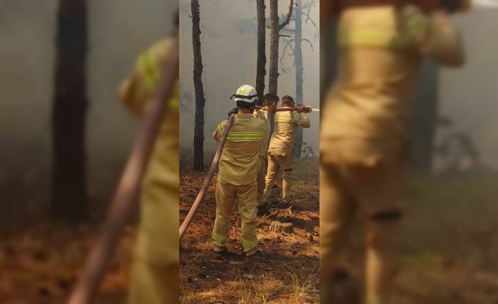 Yangında şehit olan ekibin son görüntüsü ortaya çıktı