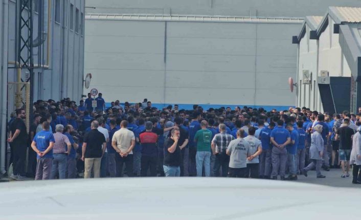 Yataş’ta işçilerin ’maaş’ eylemi