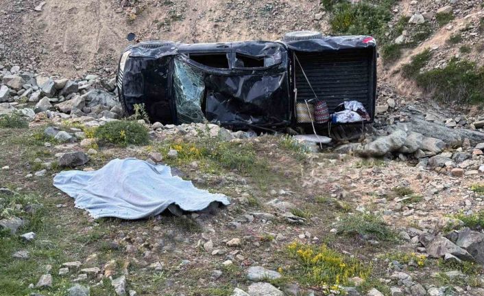 Yayla yolunda feci kaza: 2 ölü, 4 yaralı