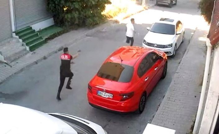 Yemek molasında olan yunus ekipleri silahlı saldırıyı önledi