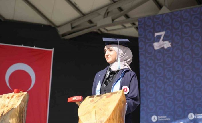 Yemenli öğrenci Samsun’da üniversite birincisi oldu