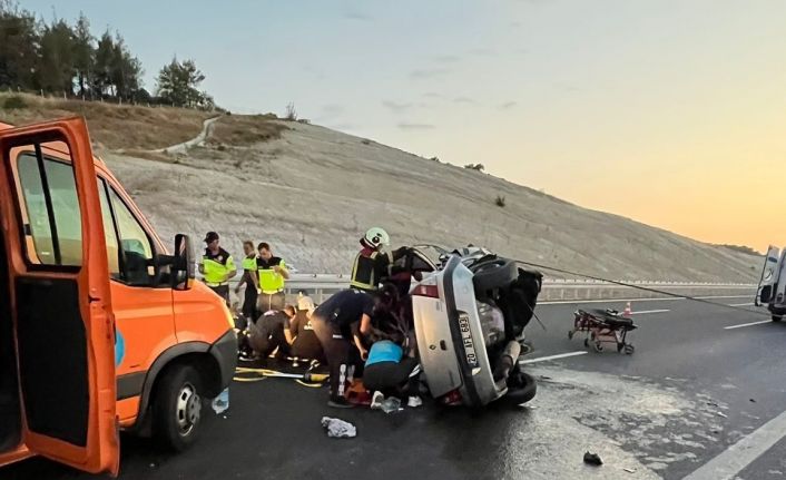 Yenipazar’da trafik kazası: 3 yaralı