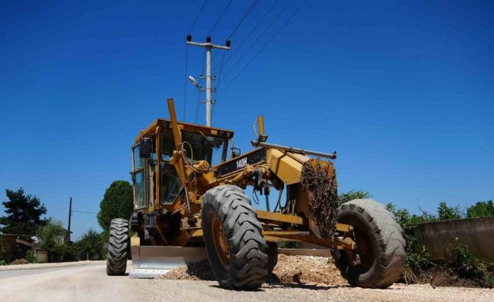 Yol genişletme çalışmaları devam ediyor