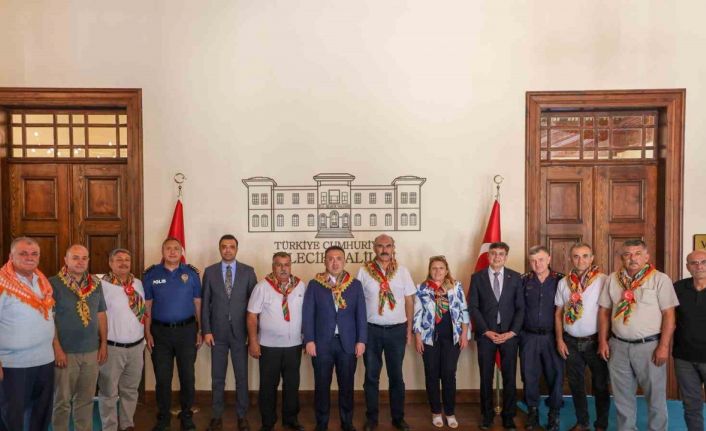 Yörük-Türkmen temsilcilerinden Vali Sözer’e ziyaret