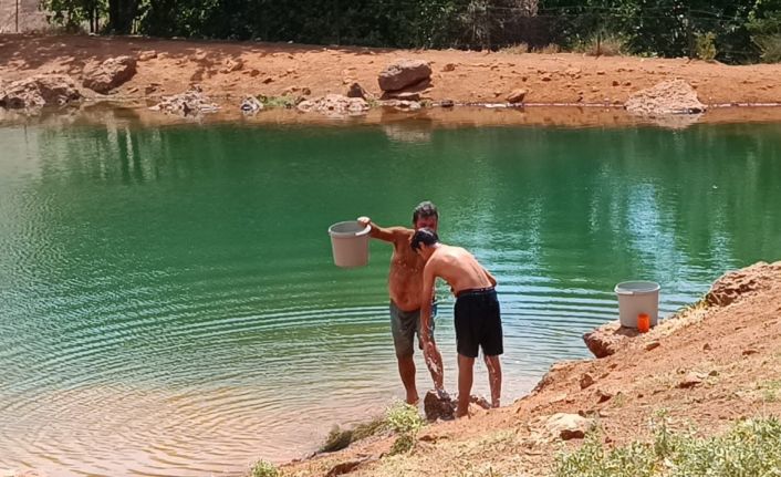 Zile’de acı sulu gölet misafirlerini ağırlamayı sürdürüyor