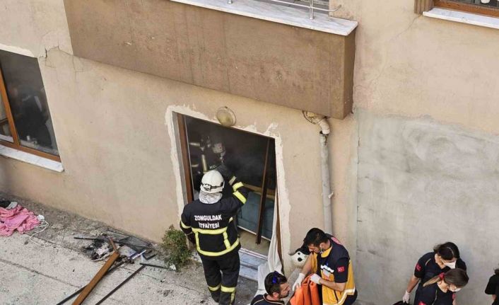 Zonguldak’ta patlama sesi mahalleyi ayağa kaldırdı