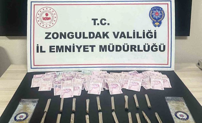 Zonguldak’ta uyuşturucu operasyonu: 3 tutuklama