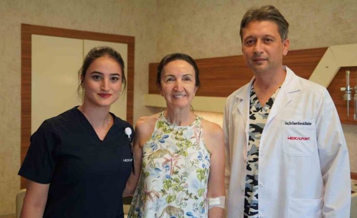 10 yıllık tehlikeden, ameliyatsız kurtuldu