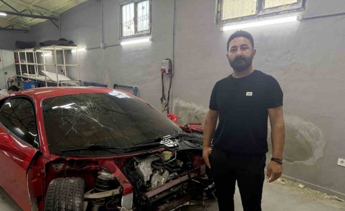 17 milyon liralık Ferrari kazasını yapan usta yaşananları anlattı