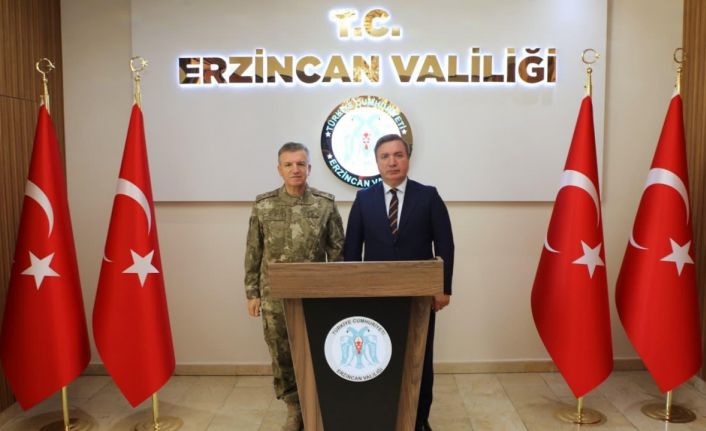 3’üncü Ordu Komutanı Erzincan’da göreve başladı