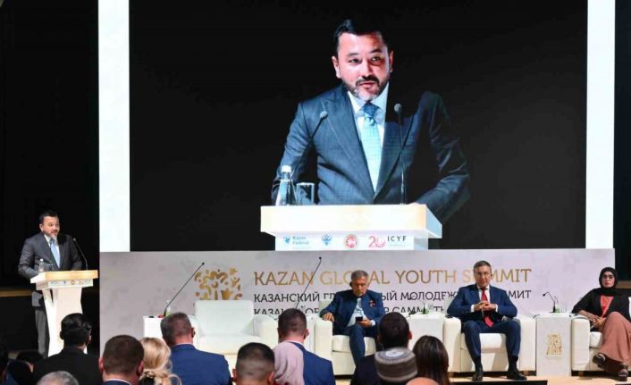 4. Kazan Küresel Gençlik Zirvesi’nde Filistin’e destek çağrısı