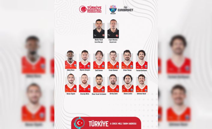 A Milli Basketbol Erkek Takımı’nın EuroBasket 2025 kadrosu açıklandı