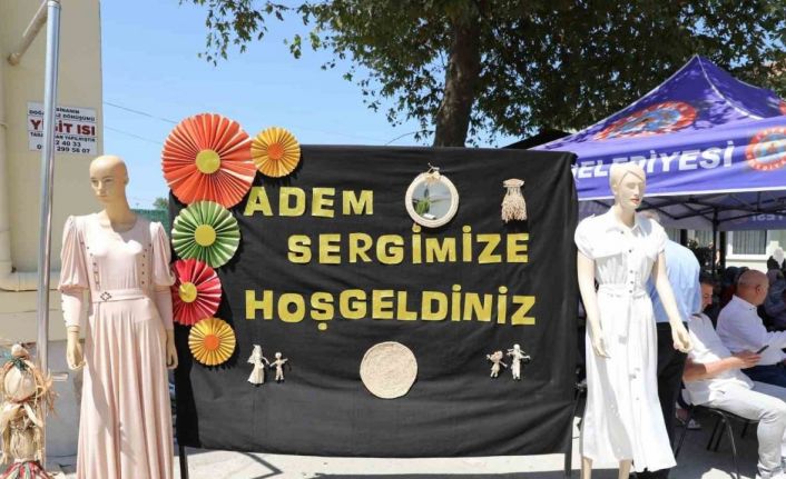 ADEM kursiyerlerinin ürünleri sergilendi