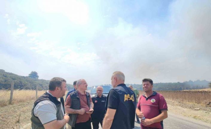Afetlere Müdahale Genel Müdürü Ergin, tedbiren tahliye edilen köylerde incelemelerde bulundu