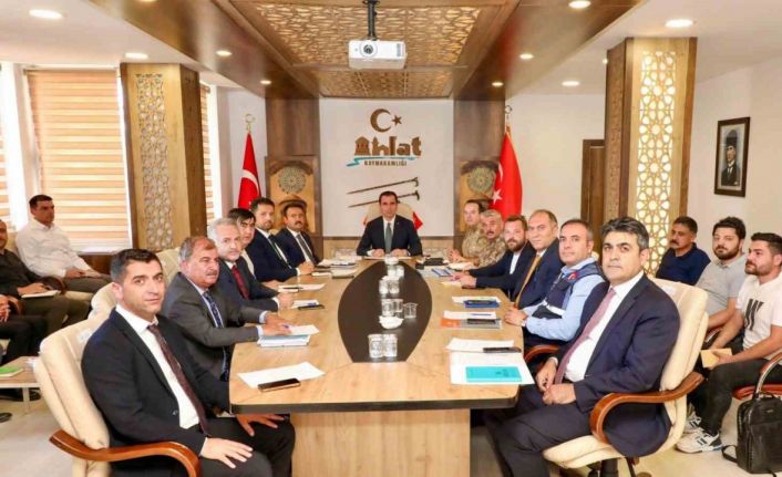 Ahlat’ta ‘1071 Ahlat-Malazgirt Etkinlikleri’ toplantısı