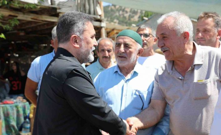 AK Parti Adana İl Başkanı Dağlı, Tufanbeyli’de vatandaşları dinledi