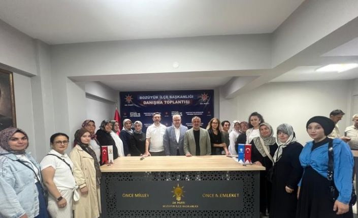 AK Parti heyeti Bozüyük’te bir araya geldi