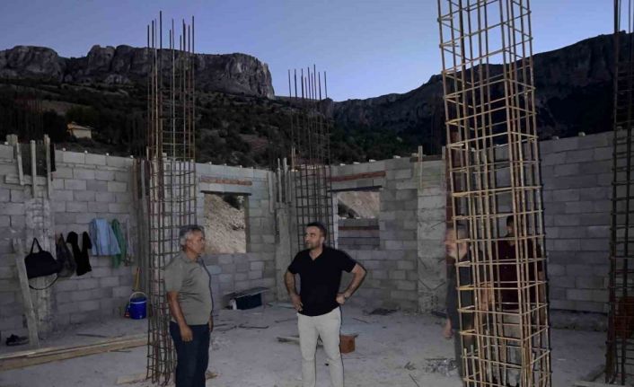 Akçadağ Belediyesi’nden Keklikpınar Mahallesi’ne yeni cami