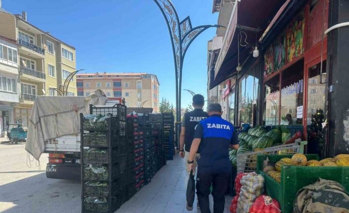 Alaca’da gıda güvenliğine karşı zabıta ekipleri denetimlerini arttırdı