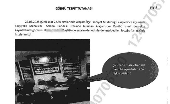 Alaçam Spor Kulübü Derneği’ne 4 ayda ikinci kumar baskını