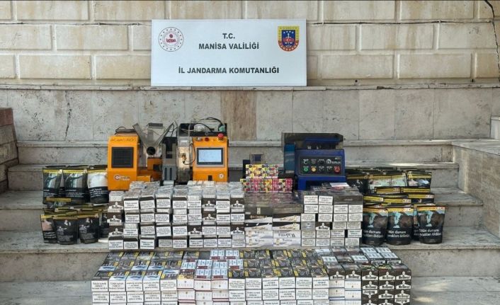 Alaşehir’de kaçak tütün operasyonu