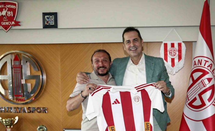 Ali Atasever, Antalyaspor Başkanı Rıza Perçin’i ziyaret etti