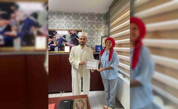 Alman Katherina İslamiyet’i seçti