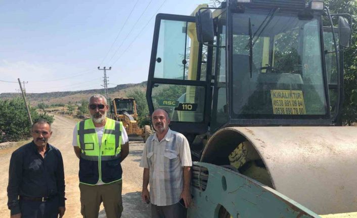 Amarat mahallesine 55 milyon TL’lik sıcak asfalt