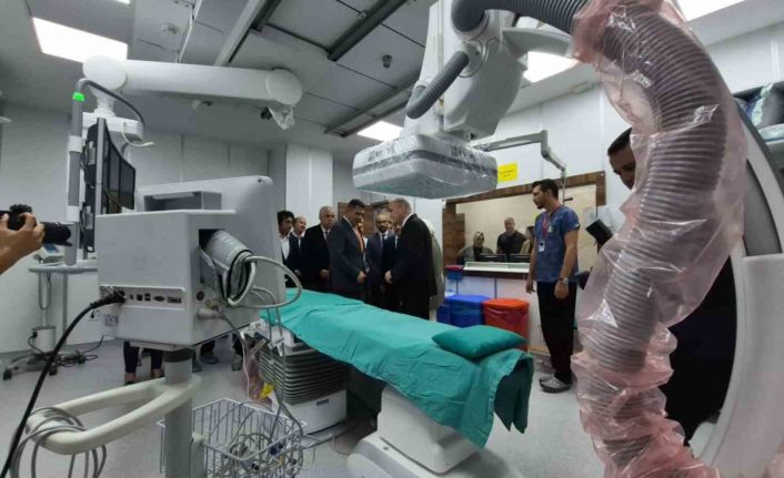 Anjiyo ünitesi hizmete açıldı