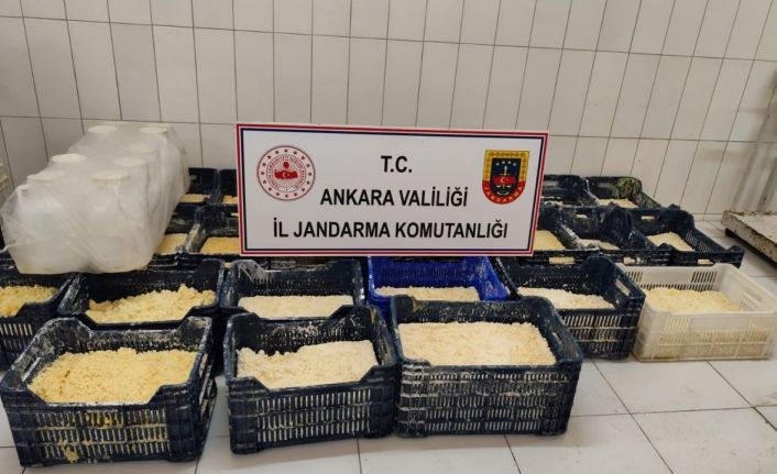 Ankara’da 12 milyon liralık güvenilir olmayan gıda ürünü ele geçirildi