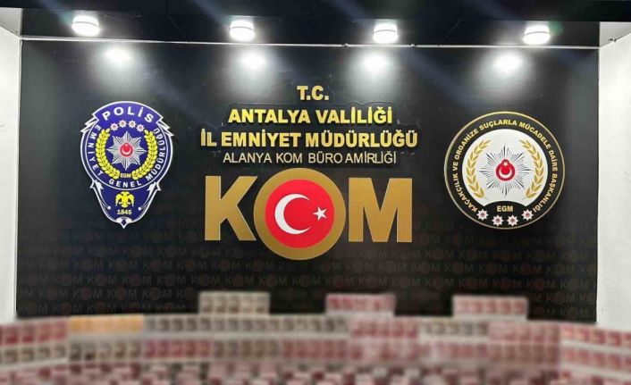 Antalya’da KOM operasyonlarında 2 şüpheli tutuklandı çok sayıda malzeme ele geçirildi