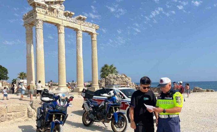 Antalya’da şok motosiklet denetimi: 965 araç trafikten men edildi