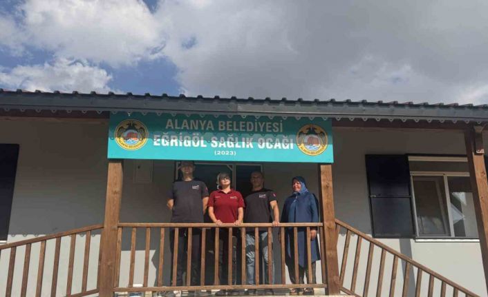 Antalya’nın 2 bin 100 metre rakımındaki sağlık ocağı 5 bin kişiye hizmet veriyor