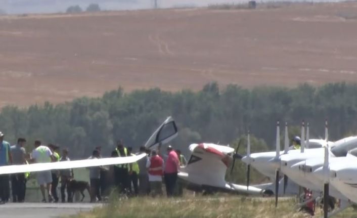 Arıza yapan uçak Hezarfen Havalimanı’na iniş yaptı