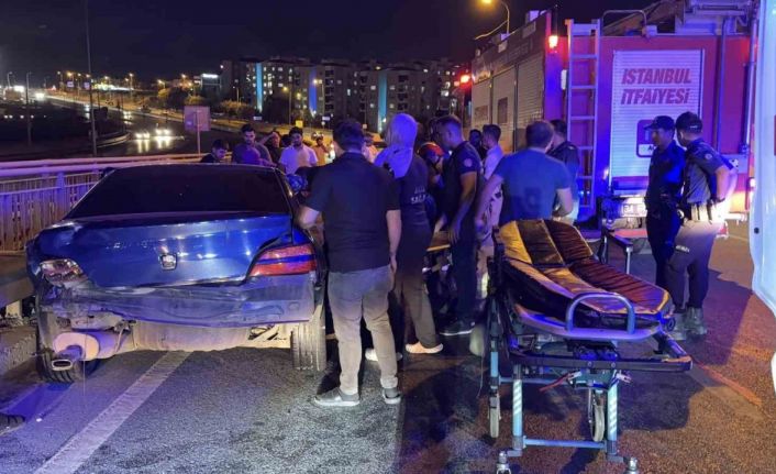 Arnavutköy’de feci kaza: 3 yaralı