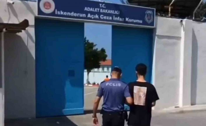 Arsuz’da 7 ay 15 gün hapis cezasıyla aranan şahıs yakalandı