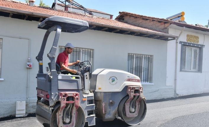 Aşağıbağlar Mahallesi’nde yol konforu artıyor