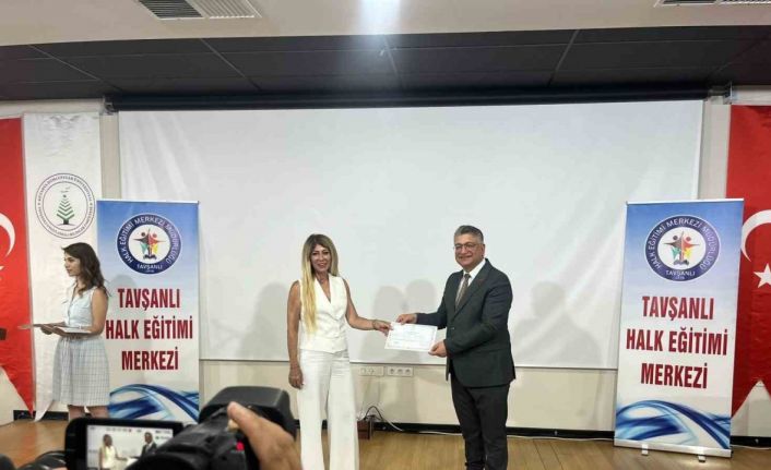 Aşçı yardımcılığı kursu mezunları Tavşanlı’da gastronomi şöleni düzenledi