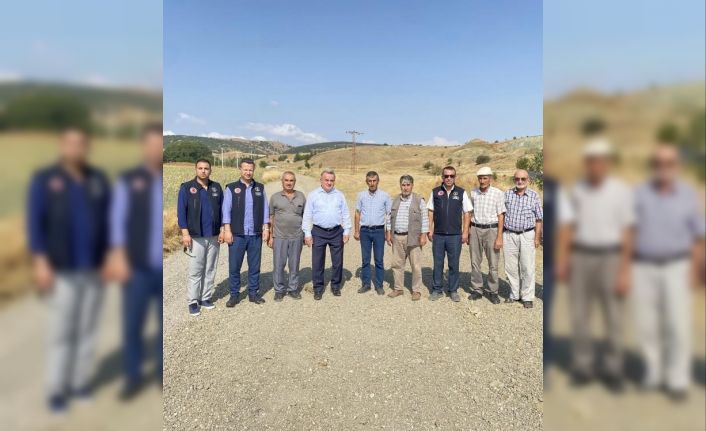 Asfalt çalışmalarına yerinde denetim