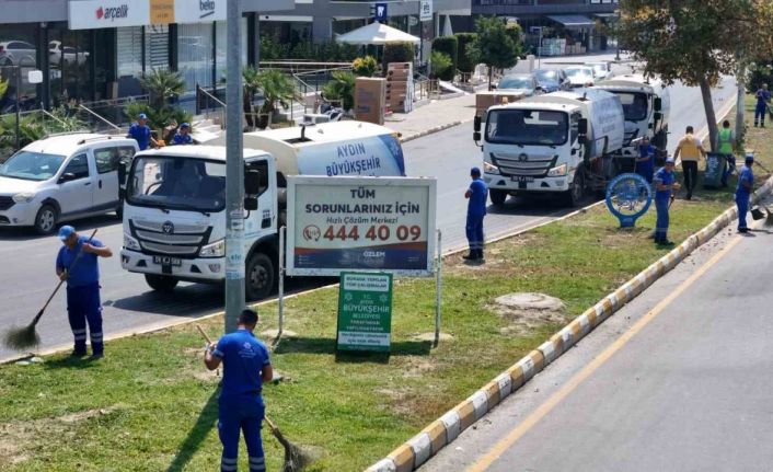 Aydın Büyükşehir, Kuşadası’nda çalışmalarını sürüdürüyor
