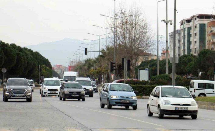 Aydın’da araç sayısı 649 bin oldu